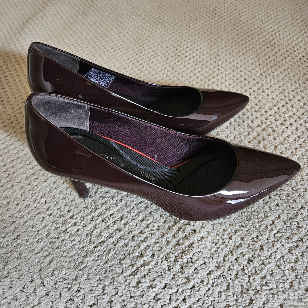 Rockport Burgundy Wine Total Motion Heels